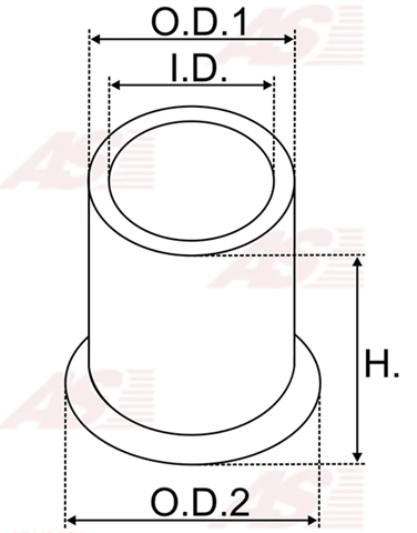 F032140489 Bosch casquillo de arrancador