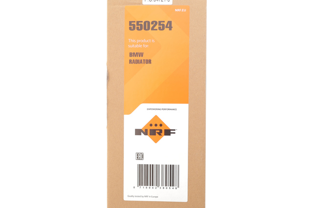Radiador de água NRF 550254