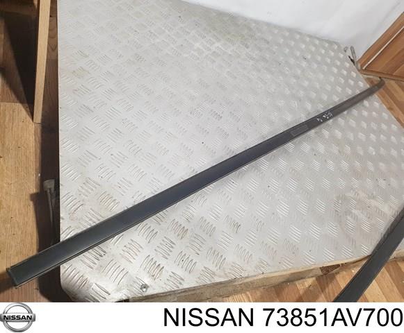 73851AV700 Nissan moldura de techo izquierda