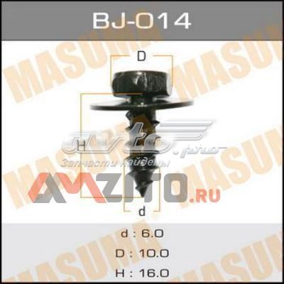 BJ014 Masuma clips de fijación de pasaruedas de aleta delantera