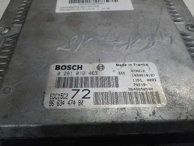 Comprar 9646850580 Peugeot/Citroen ECU