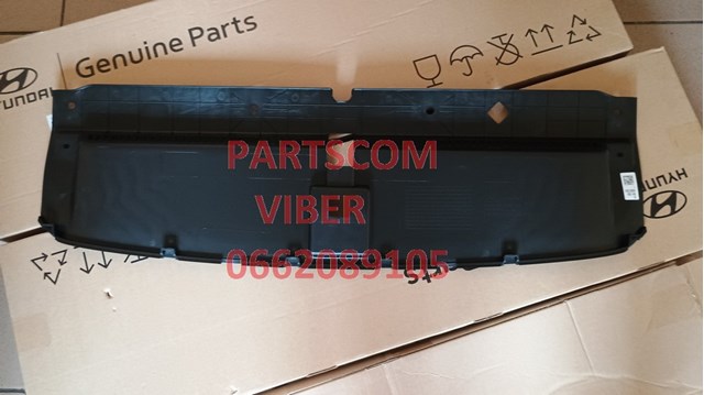 86360K4AA0 Hyundai/Kia Cubierta superior del panel frontal (soporte del radiador)