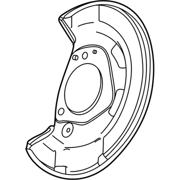 Chapa protectora contra salpicaduras, disco de freno delantero derecho Opel Zafira C (P12)