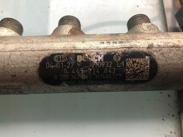 Rampa de combustible 0445214042 Renault (RVI)