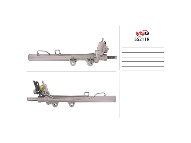 SS202R MSG Rebuilding Cremallera caja de direccion