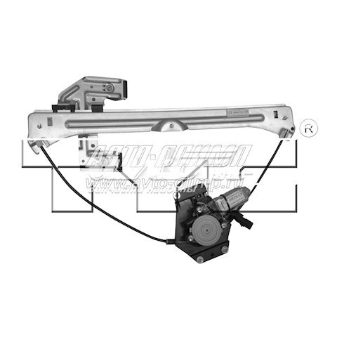 660342 TYC mecanismo de elevalunas, puerta delantera izquierda