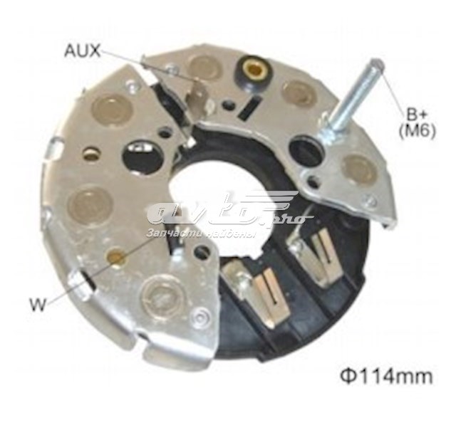 234953 ASR alternador diodo puente rectificador