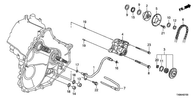 91327P4V003 Honda