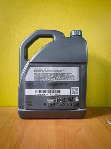 Aceite para motor Mercedes 989630813