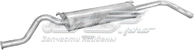 Silenciador trasero 260601 Bosal