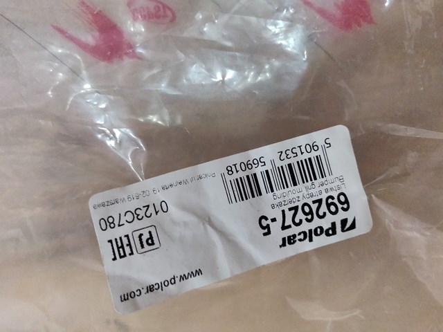 Rejilla del parachoques delantero, central Polcar 6926275