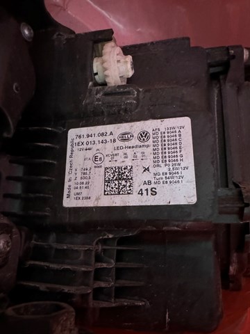 Comprar 761941082A VAG Faro derecho