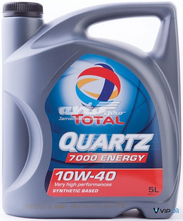Aceite de motor TOTAL 201537