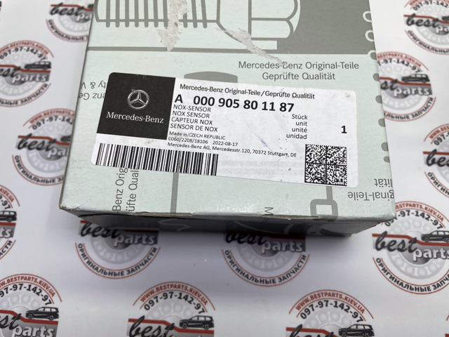 Comprar A000905801187 Mercedes Sensor de óxidos de nitrógeno NOx delantero