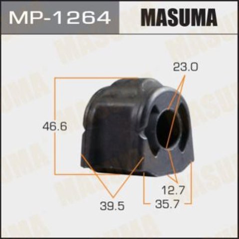 MP1264 Masuma Buje de barra estabilizadora delantera