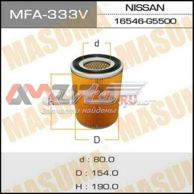 MFA333 Masuma filtro de aire