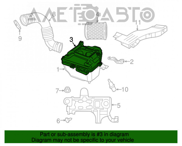 Comprar FP3806102 FPS Caja del filtro de aire