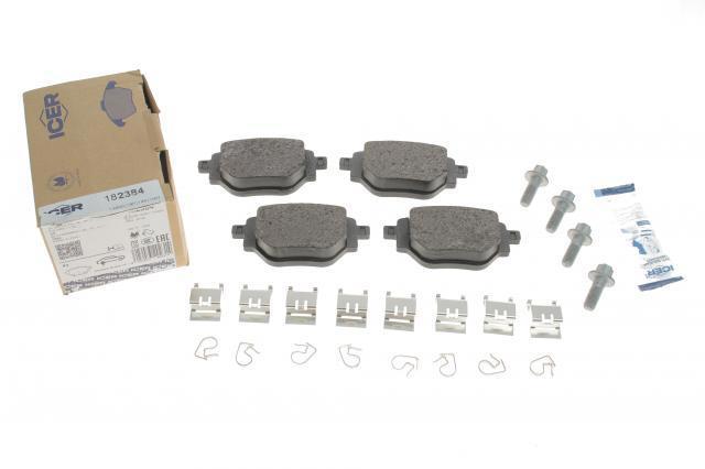 182384 Icer Pastillas freno traseras