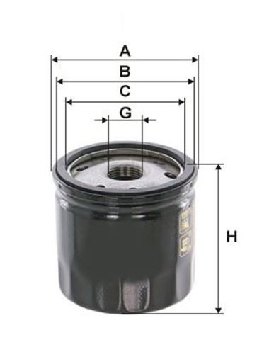 RD1430WL7513 Rider Filtro aceite