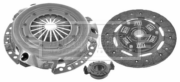 HK6216 Borg&beck kit de embrague (3 partes)