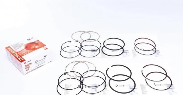 PRDAE493548025SET AMP/Paradowscy Juego de aros de pistón para motor, sobremedida (+0,25 mm)