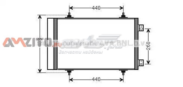 CNA5263D AVA condensador aire acondicionado