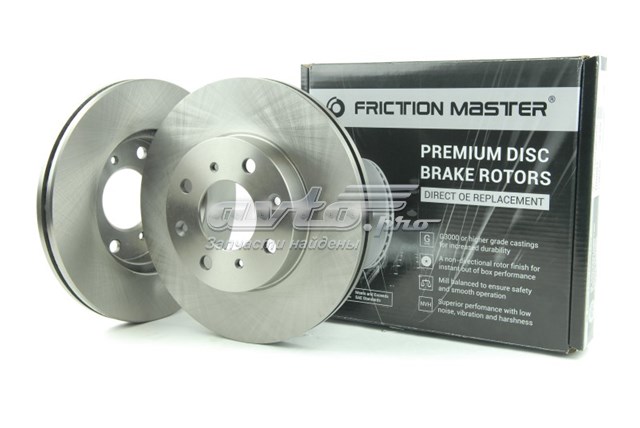 R0775 Friction Master disco de freno trasero