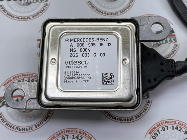 Sensor de óxidos de nitrógeno NOx Mercedes 000905151287 precio, desde 228,75 EUR