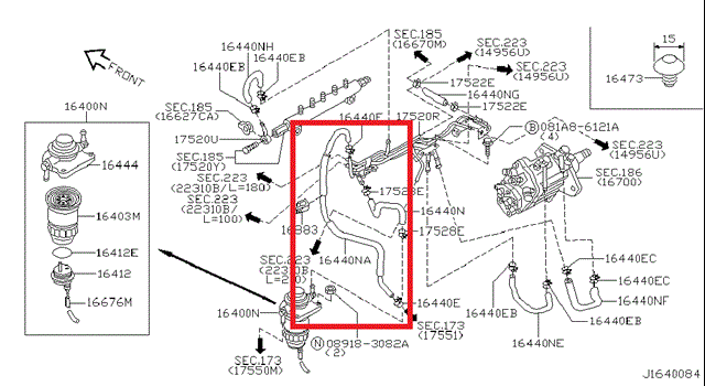 164468H805 Nissan