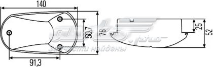 Luz de gálibo HELLA 2BM008355001