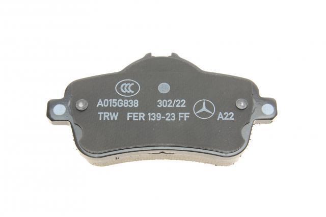 Pastillas de freno traseras 0004208704 Mercedes