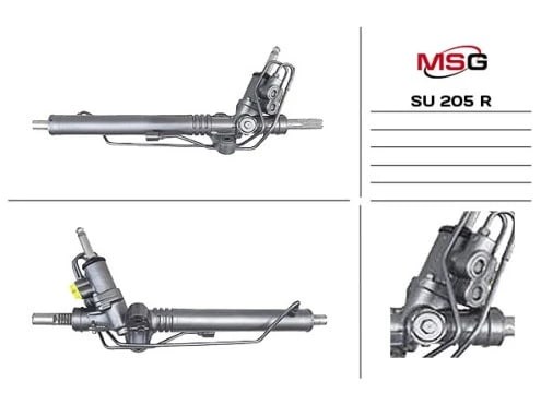 SU205R MSG Rebuilding cremallera de dirección