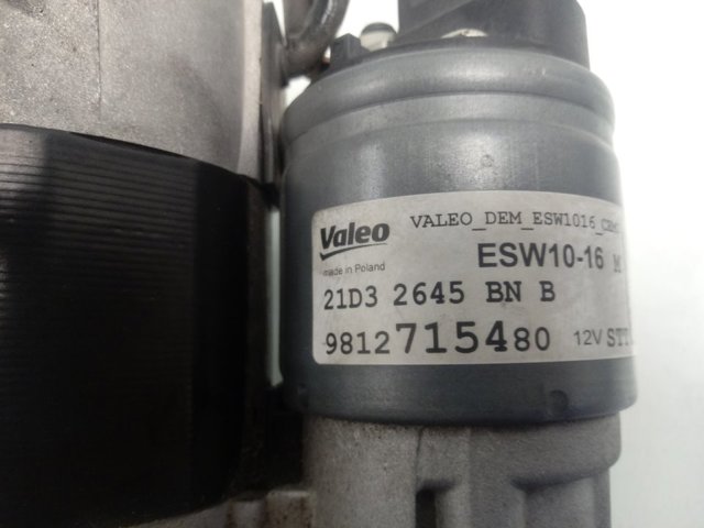 Burro de arranque  Peugeot/Citroen 9812715480 precio, desde 46,46 EUR
