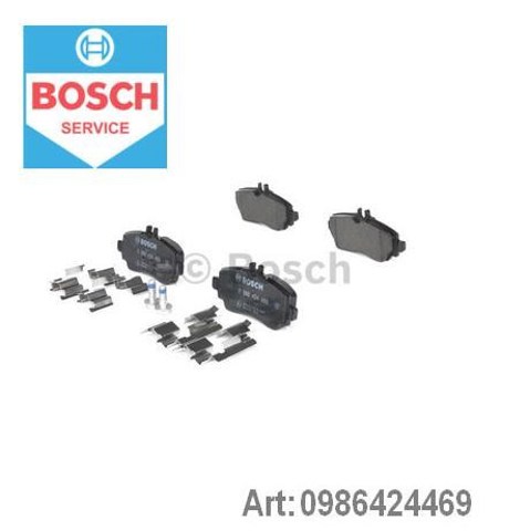 986424469 Bosch pastillas de freno delanteras