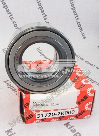 Cojinete de rueda delantero F806181 FAG