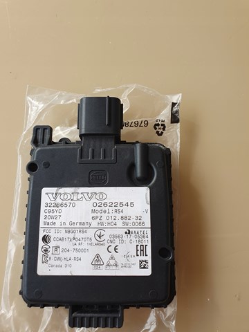 Sensor de ángulo muerto trasero Volvo 32286570 precio, desde 368,19 EUR