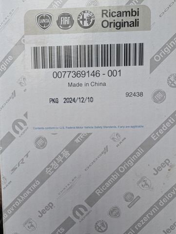 0077369146 Fiat/Alfa/Lancia Filtro de gasolina