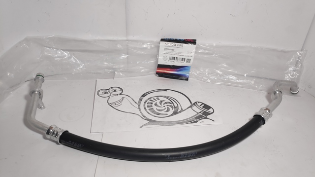 Manguera de aire acondicionado de evaporador al compresor KTT160268 Thermotec
