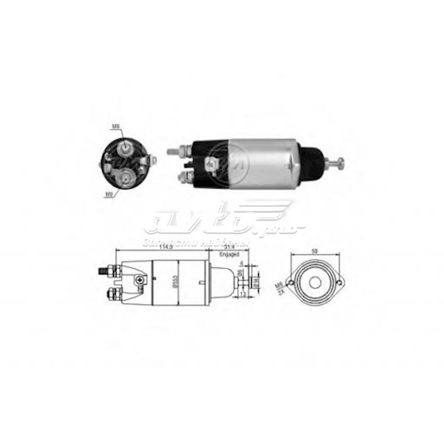 ZM1898 ZM interruptor magnético, estárter