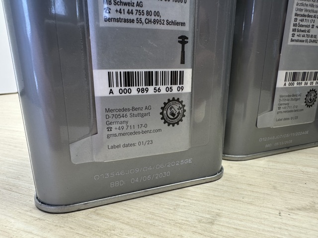 Liquido de frenos A000989560509 Mercedes