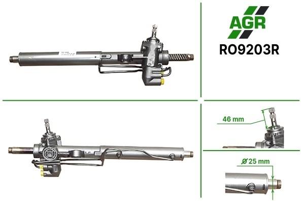 RO9203R AGR cremallera de dirección