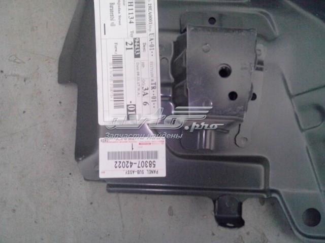 5830742022 Toyota panel trasero de maletero