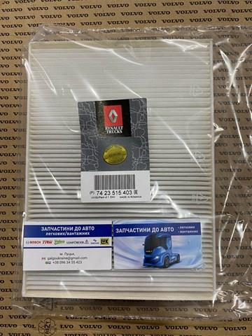 Filtro de habitáculo RENAULT 7423515403