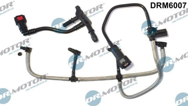 DRM6007 Dr.motor tubo de combustible atras de las boquillas