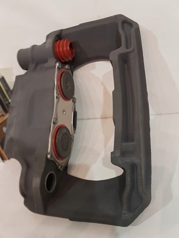 Pinza de freno, Eje delantero derecha Mercedes A0024201483