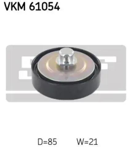 VKM61054 SKF polea inversión / guía, correa poli v
