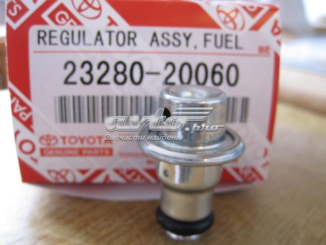 Regulador de presión de combustible, rampa de inyectores TOYOTA 2328020060