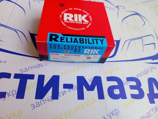 30008STD Riken Juego de anillos de pistón, motor, STD