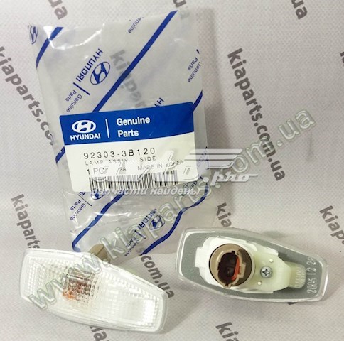 923033B120 Hyundai/Kia luz intermitente guardabarros derecho