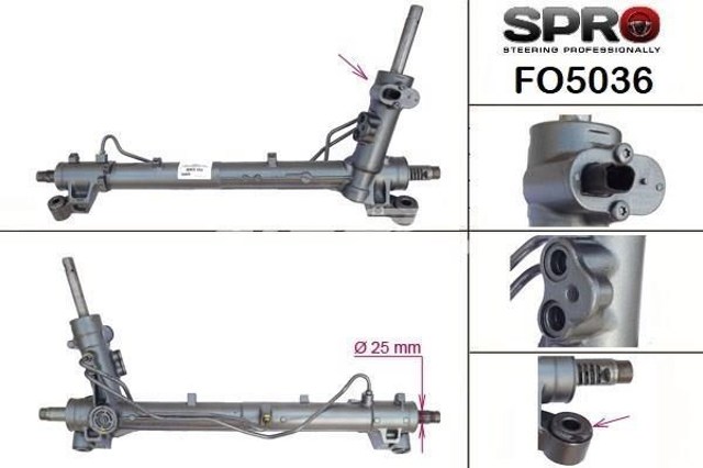 FO236R MSG Rebuilding Cremallera caja de direccion